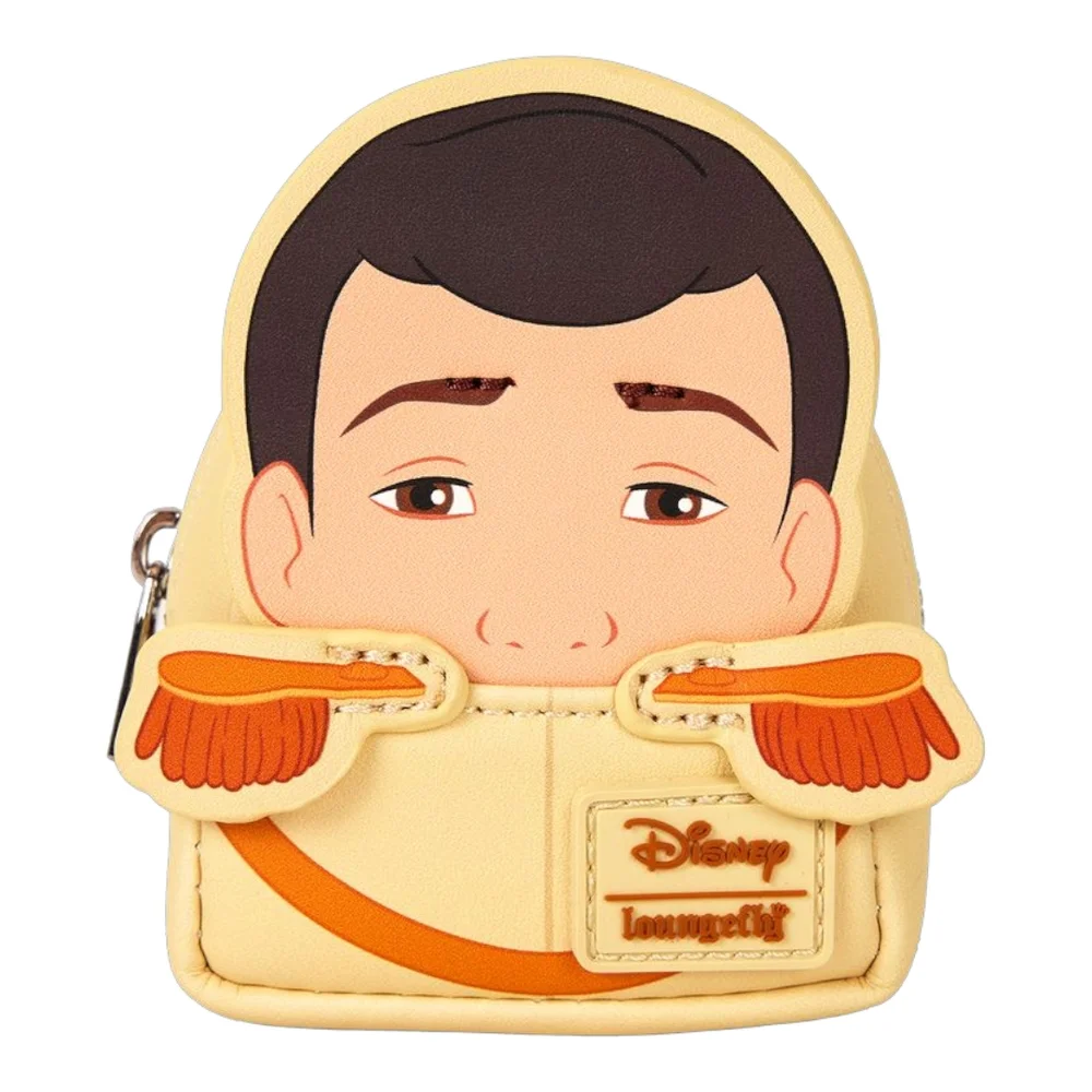 Disney Cinderella 75th Anniversary Mini Backpack Prince Keychain Charm
